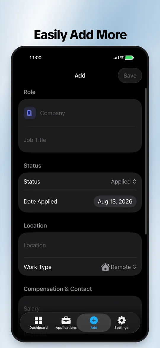Climb App Store screenshot: easily add more applications